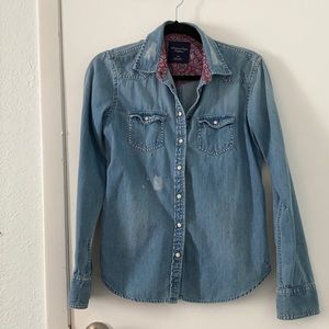 AE Blue Jean Shirt